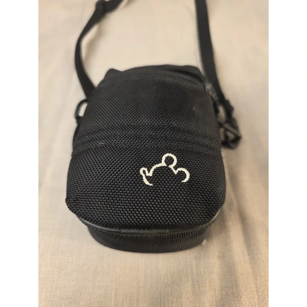 Disney Parks Mickey Mouse Black Camera Bag With Adjustable Crossbody Strap